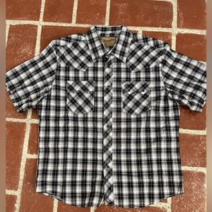 Wrangler retro short sleeve shirt size xl